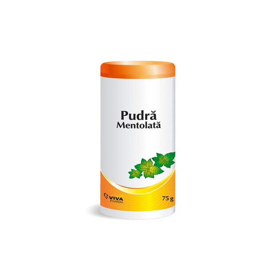 Mentol en polvo, 75 g, Vitalia