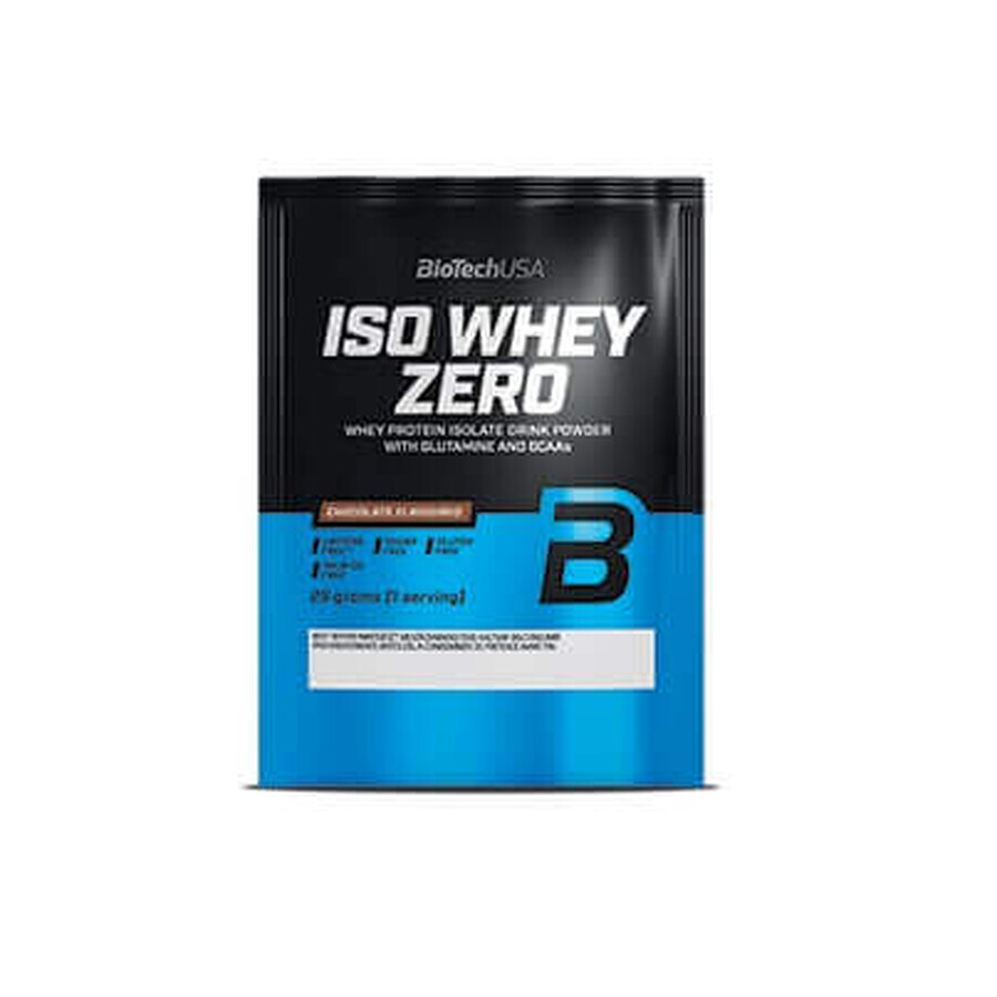 Iso Whey Chocolate Protein Powder, 25 g, BioTech USA