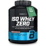 Iso Whey Zero protein powder with strawberry flavour, 2270 g, BiotechUsa