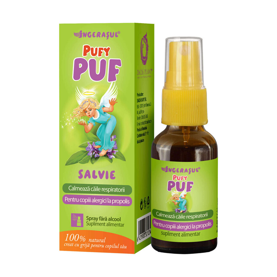 PufyPUF with sage spray, 20 ml, Dacia Plant