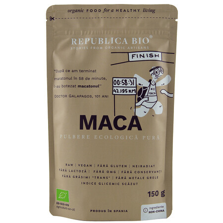 Biologisch maca poeder, 150 g, Republica Bio