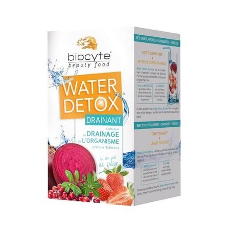 Biocyte Water Detox Drenante Integratore Alimentare 7 Dosi x 16g