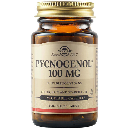 Pycnogenol 100 mg, 30 capsules, Solgar