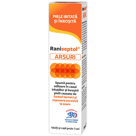 Raniseptol ARSURI schiuma, 150 ml, Schiacciato