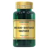 Reishi + Shiitake + Maitake, 60 capsules, Cosmopharm