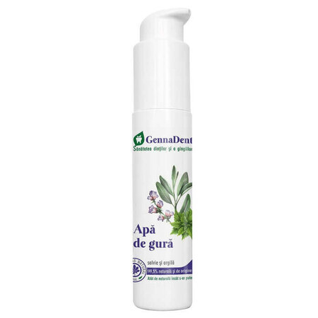 Collutorio con salvia e argilla GennaDent, 45 ml, Vivanatura