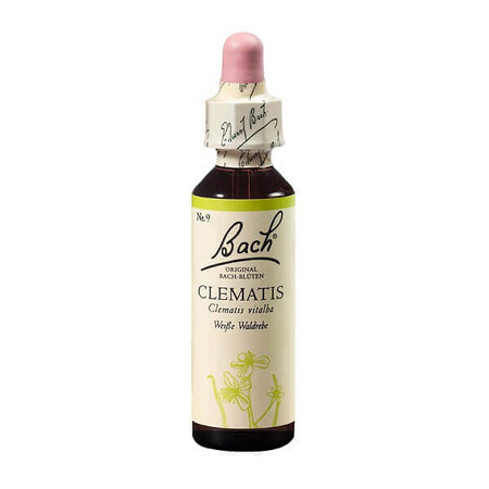 Rimedio floreale gocce Clematis Original Bach, 20 ml, Rescue Remedy