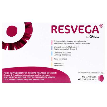 Resvega, 60 capsules, Thea