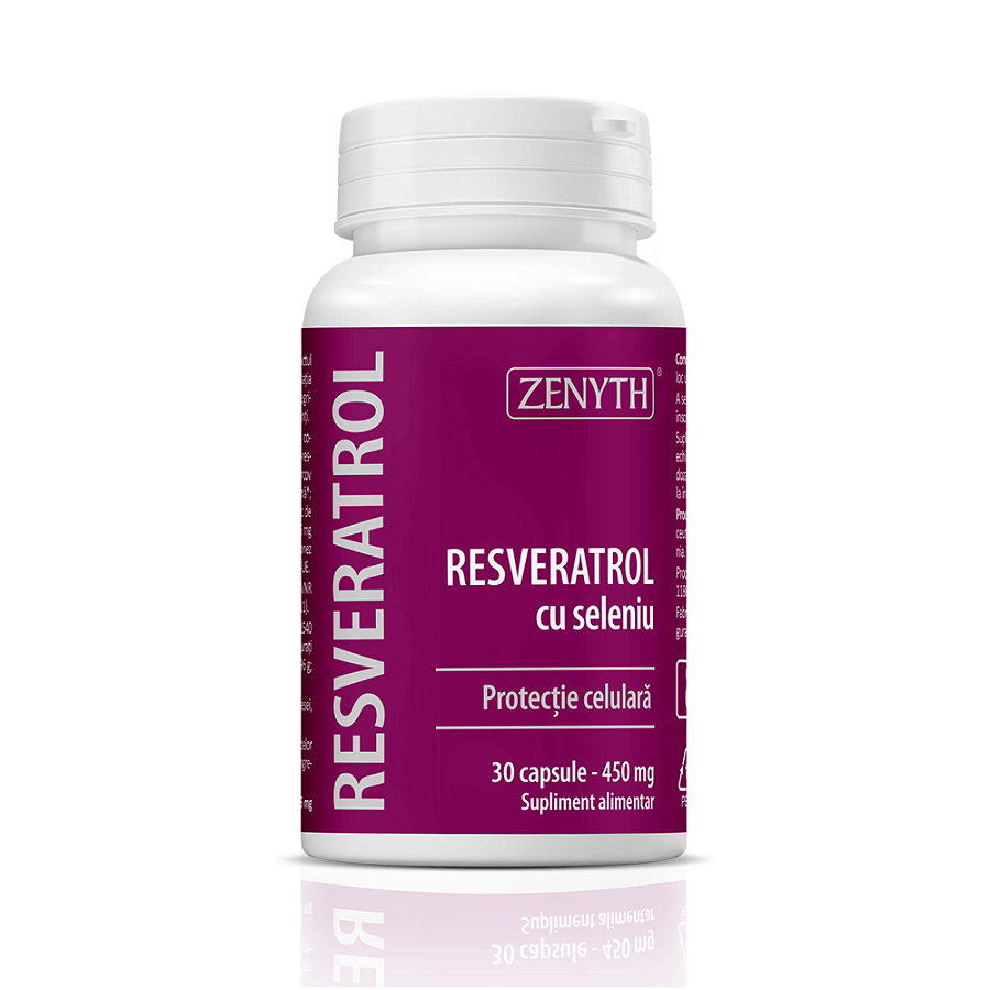 Resveratrol with selenium, 30 capsules, Zenyth