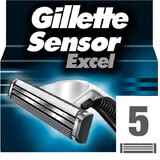 *GILLETTE SENSOR EXCEL 5'S POLONIA