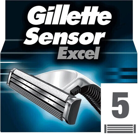 *GILLETTE SENSOR EXCEL 5'S POLONIA