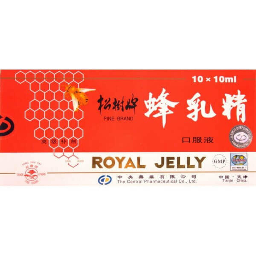 Royal Jelly Fiole, 10x10ml, Sanye