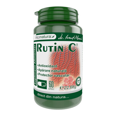 Rutine C, 60 capsules, Pro Natura