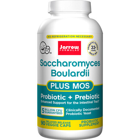 Saccharomyces Boulardii Mos, Jarrow Formulas, 90 capsule, Secom