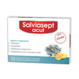 Salviasept ACUTE, sugar-free, 12 tablets, Zdrovit