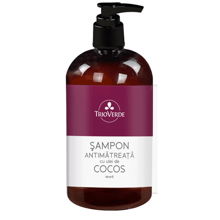 Anti-malaria shampoo with coconut oil, 250 ml, Trio Verde