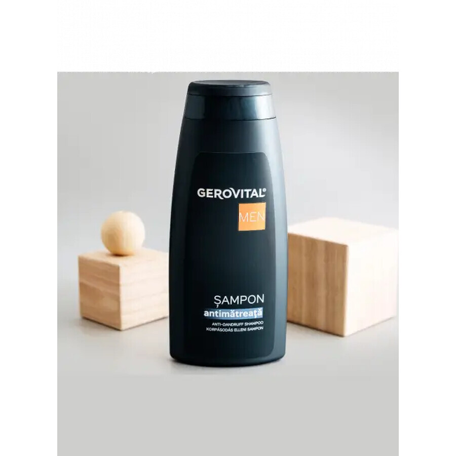 Shampoo Antiforfora Gerovital Men, Gerovital Men, 400 ml, Farmec