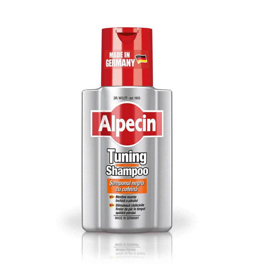 Alpecin Tuning Caffeine Shampoo, 200 ml, Dr. Wolff