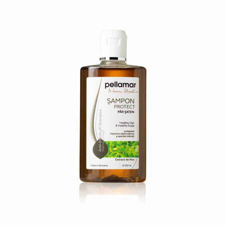 Shampoo with walnut extract for satin hair Beauty Hair, 250 ml, Pellamar