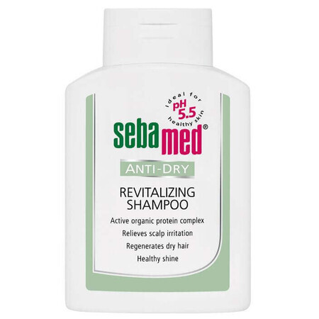 Shampoo dermatologico idratante per capelli secchi, 200 ml, sebamed