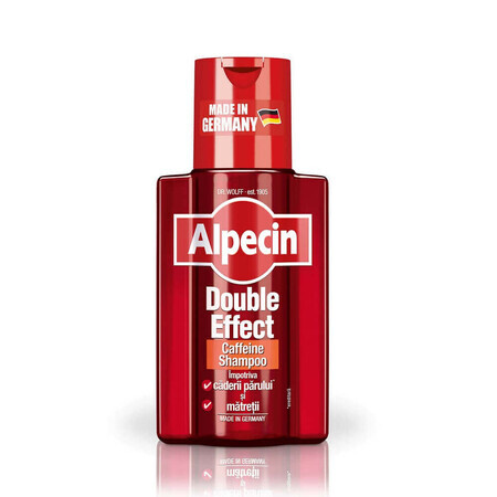 Alpecin double effect shampoo, 200 ml, Dr. Kurt Wolff