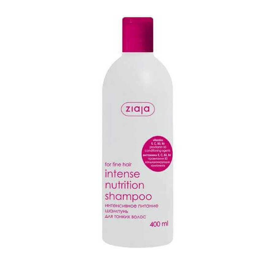 Nourishing shampoo for brittle hair, 400 ml, Ziaja