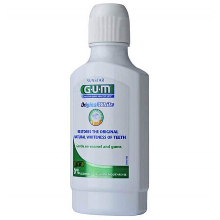 Mouthwash, Original White, 300 ml, Sunstar Gum