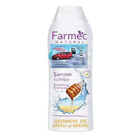 Shampoo nutriente al germe di grano e miele, 200 ml, Farmec