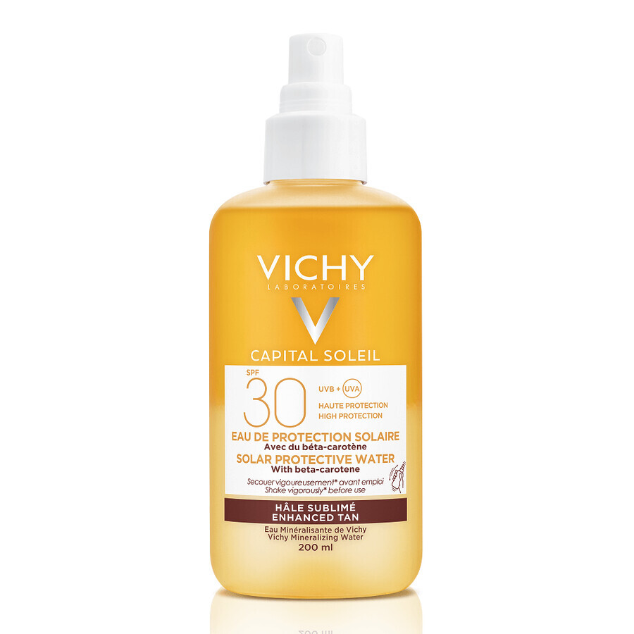 Vichy Capital Soleil Apa de protectie solara Bronz cu SPF 30+ 200 ml