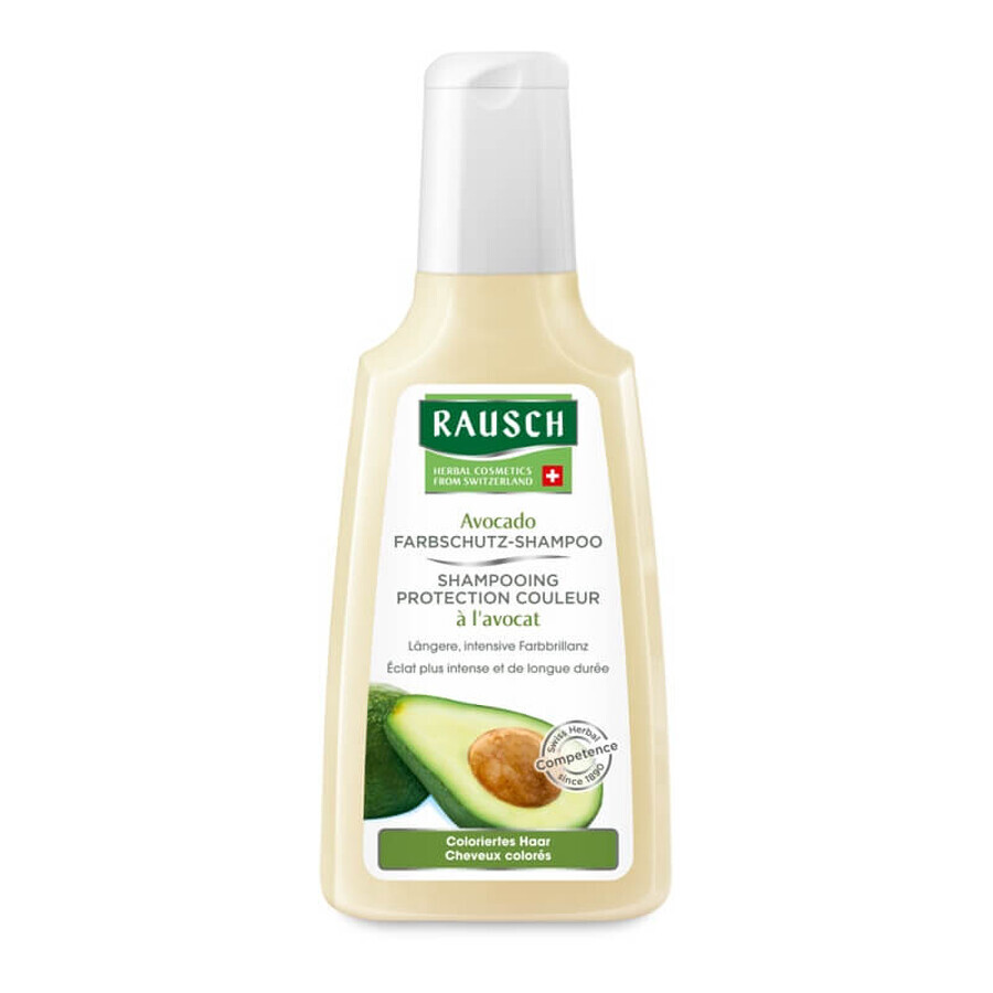 Shampoo per capelli tinti con avocado, 200 ml, Rausch