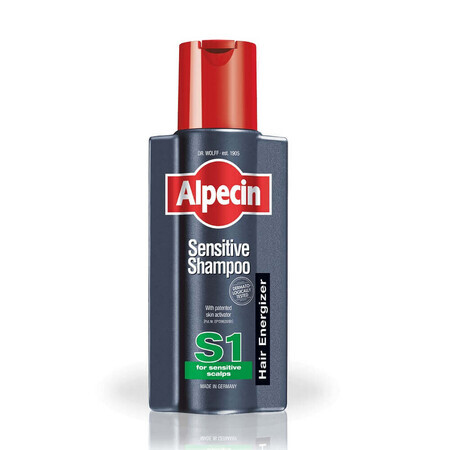 Shampoo for sensitive scalp Alpecin Sensitive S1, 250 ml, Dr. Kurt Wolff