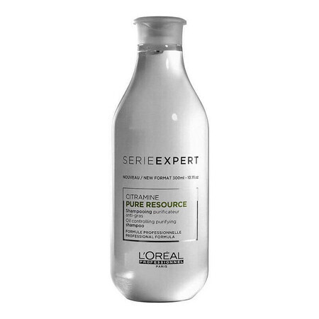Shampoo purificante consigliato per capelli da normali a grassi Pure Resource, 300 ml, Loreal Professionnel
