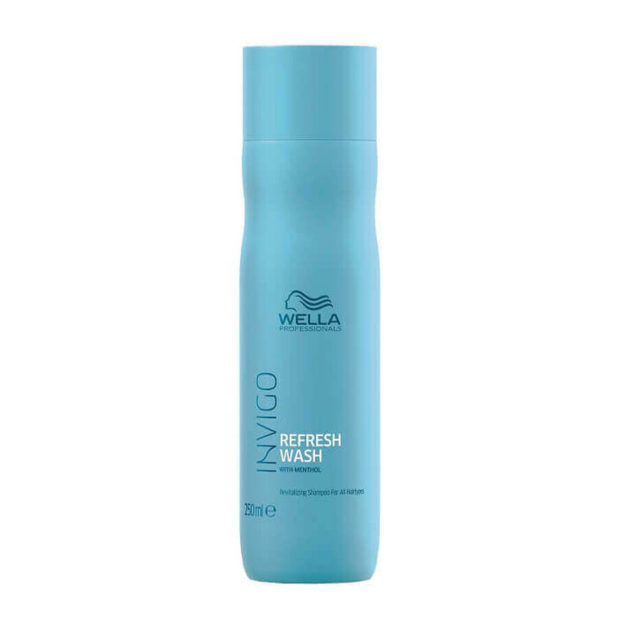 Shampoo rivitalizzante per tutti i tipi di capelli Invigo Refresh, 250 ml, Wella Professionals