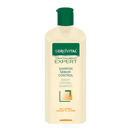 Gerovital Expert Treatment sebum control shampoo, 250 ml, Farmec