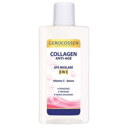 Acqua micellare 3 in 1 Collagene Anti-età, 300 ml, Gerocossen