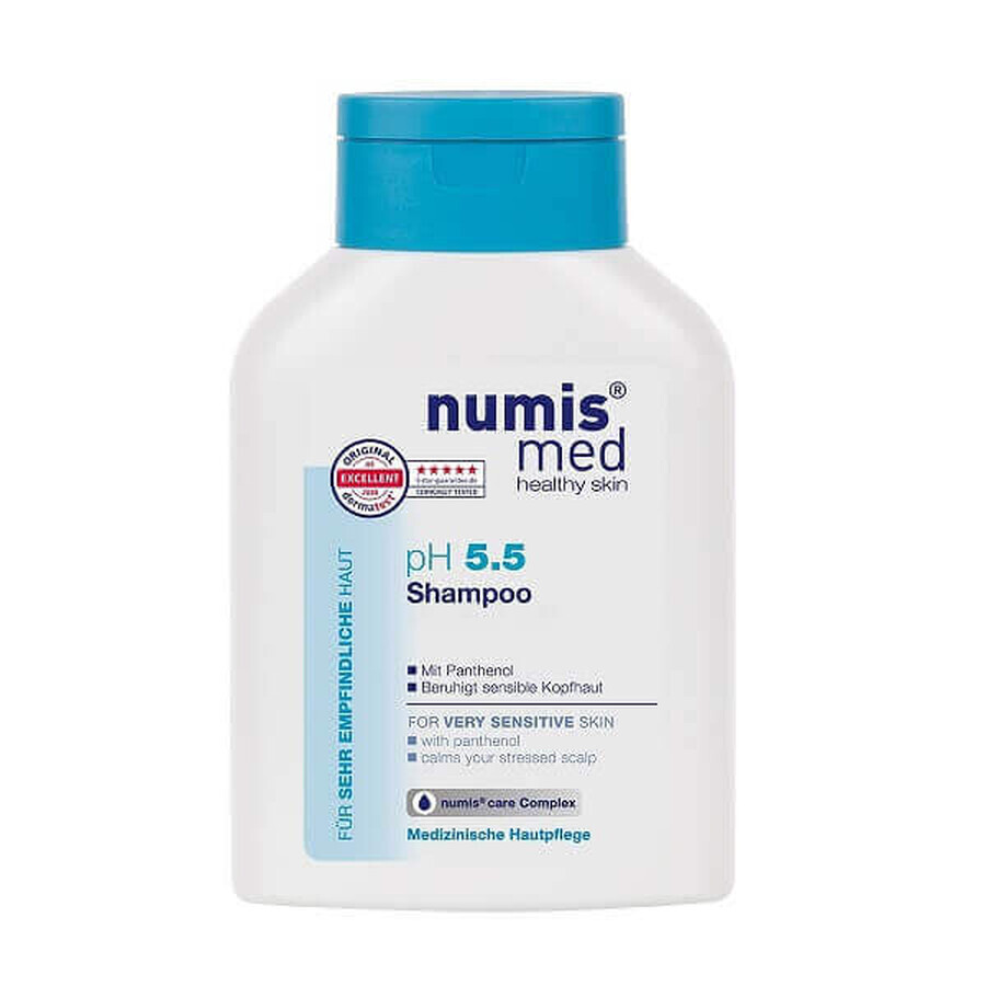 Daily use shampoo Sensitive PH 5.5, 200 ml, Numismed