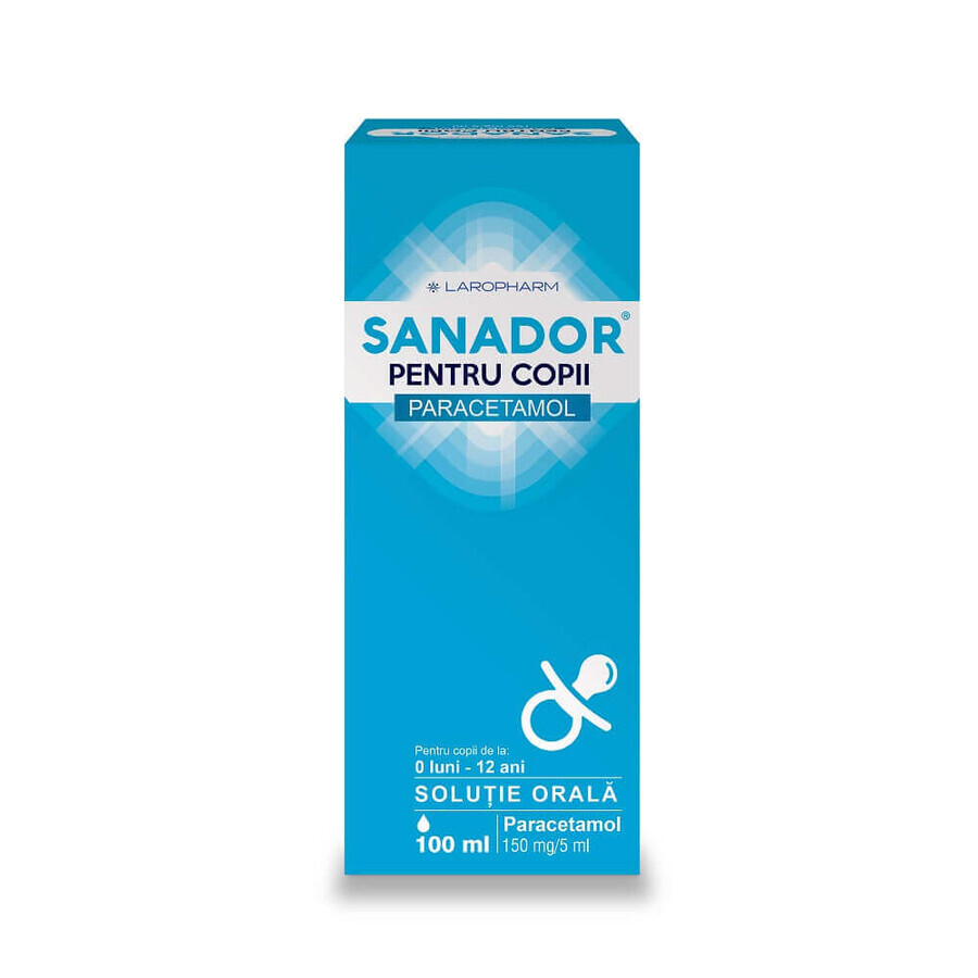 Sanador sciroppo per bambini, 100 ml, Laropharm