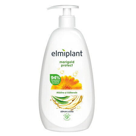 Sapone crema idratante alle olive e calendule, 500 ml, Elmiplant