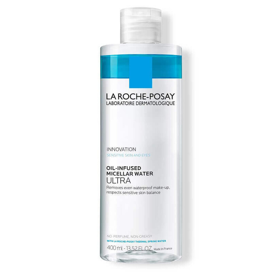 La Roche-Posay Ultra Biphasic micellar water for sensitive skin and eyes, 400 ml