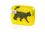 Decorative soap with glycerine and cinnamon Black Cat, 100 g, Organique