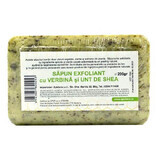 Exfoliating soap with verbena and shea butter, 200 g, Apidava