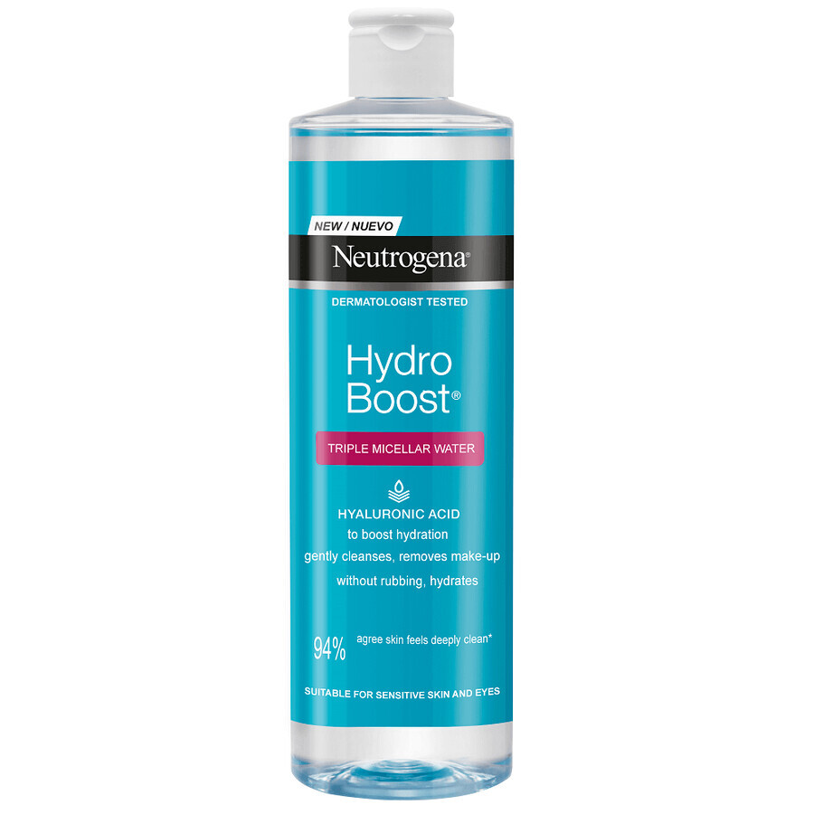 Hydro Boost Triple Action Micellar Water, 400 ml, Neutrogena