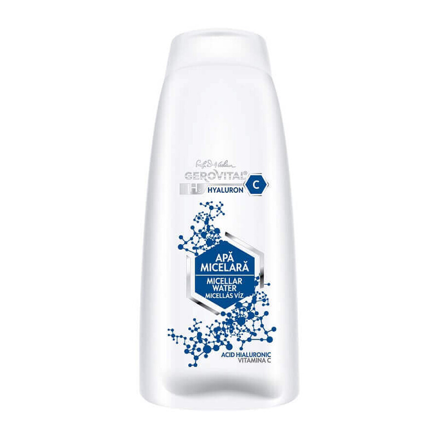 Acqua micellare Gerovital H3 Hyaluron C, 400 ml, Farmec