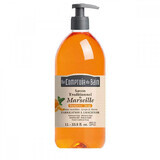 Sapun traditional de Marsilia cu parfum de Mandarine si Salvie, 1000 ml, Le Comptoir du Bain