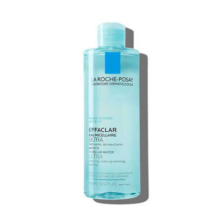 La Roche-Posay Effaclar - Detergente Viso Acqua Micellare Pelle Grassa, 400ml