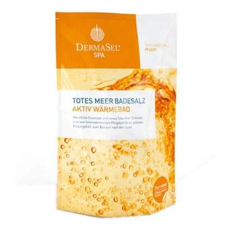 Dead Sea bath salt with active warming role SPA, 400 g, DermaSel