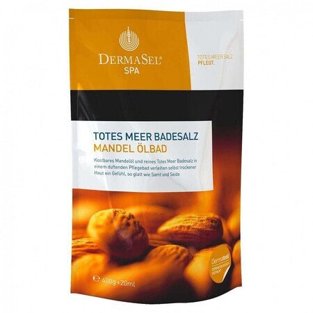 Dead Sea Almond Bath Salt SPA, 400 g, DermaSel