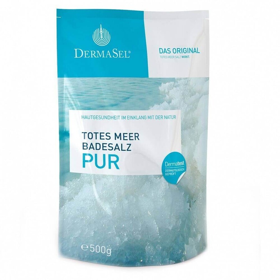 Puro sale da bagno del Mar Morto, 500 g, DermaSel