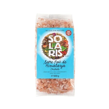 Himalaya roze zoutkristallen, 500 g, Solaris