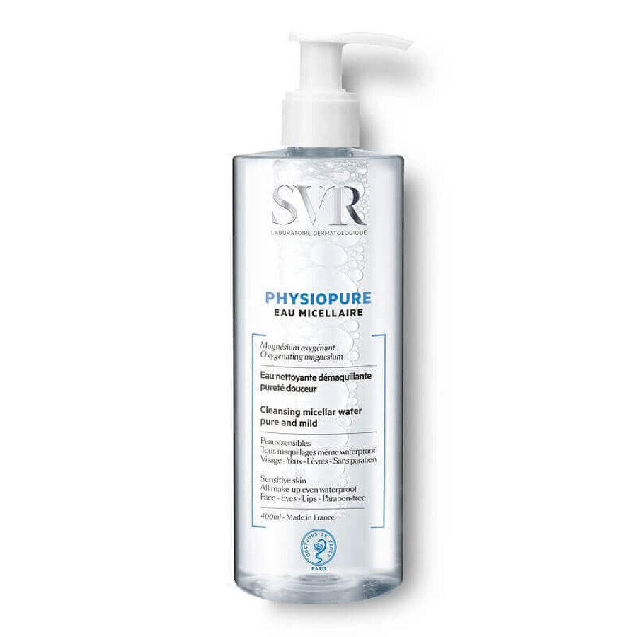 SVR Physiopure - Eau Micellaire Acqua Micellare Detergente Struccante, 400ml